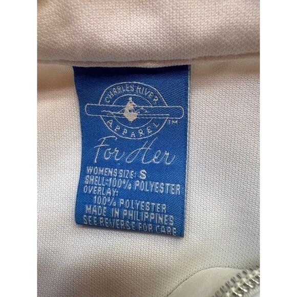 Womens Volkswagen VW Logo White Vest Charles River Apparel For Her Small EUC - Picture 3 of 12